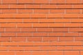 Red brick wall background. Seamless brick wall texture Royalty Free Stock Photo