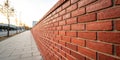 Red brick wall background Royalty Free Stock Photo