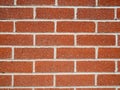 Red Brick wall background texture Royalty Free Stock Photo