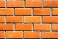 Red brick wall, background, Texture photo, nice wall, evenly placed brick