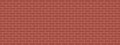 Red brick wall background vector illustration pattern seamless graphic design.