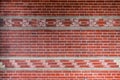 Red brick wall grunge texture background Royalty Free Stock Photo