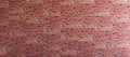 Red brick wall grunge texture wallpaper. Red brick wall pattern background 3d render with copy space
