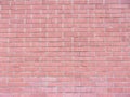 Red brick wall lit by the noonday sun 3 Royalty Free Stock Photo
