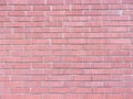 Red brick wall lit by the noonday sun 5 Royalty Free Stock Photo