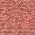Red brick wall masonry pattern detailed background texture. 3D rendering illustration Royalty Free Stock Photo