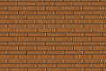 Red brick wall, modern new brickwork, background, texture, pattern Royalty Free Stock Photo