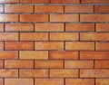 Red brick wall pattern background. Royalty Free Stock Photo