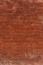 Red Brick Wall Pattern Background Portrait Orientation Grungy Royalty Free Stock Photo