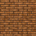 Red brick wall seamless background