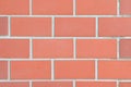 Red brick wall