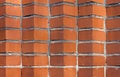 Red brick wall texture. Royalty Free Stock Photo