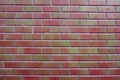 Red brick wall texture or brick background for interior exterior decoration and industrial construction concept design. Royalty Free Stock Photo