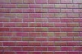 Red brick wall texture or brick background for interior exterior decoration and industrial construction concept design. Royalty Free Stock Photo