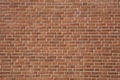 Red brick wall texture with excellent light grey pointing