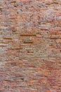 red brick wall texture grunge background, red brick wall background, grungy rusty blocks of stone-work, China brick Royalty Free Stock Photo