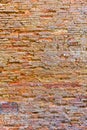 Red brick wall texture grunge background, red brick wall Royalty Free Stock Photo