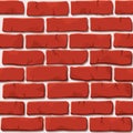 Red brick wall texture Royalty Free Stock Photo