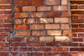 Red Brick Wall Texture Royalty Free Stock Photo