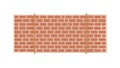Red Brick Wall Texture Vector Illustration, vector design Generative AI Royalty Free Stock Photo