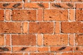 Red brick wall textures Royalty Free Stock Photo