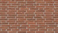 Binds the bricks in a horizontal, linear pattern, characteristic of stand Royalty Free Stock Photo