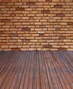 Red Bricks Stage Royalty Free Stock Photo