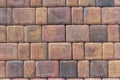 Red bricks / stone wall close up