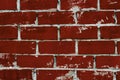 Red bricks stones wall texture Royalty Free Stock Photo