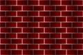 Red bricks - vector pattern Royalty Free Stock Photo