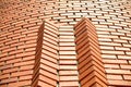 Red Bricks Wall Royalty Free Stock Photo