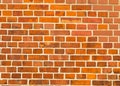 Red bricks wall background Royalty Free Stock Photo