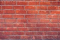 Red bricks wall background vintage and modern texture Royalty Free Stock Photo