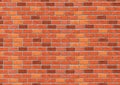 Red bricks wall seamless pattern background for design Royalty Free Stock Photo