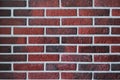 Red brickwork . Royalty Free Stock Photo