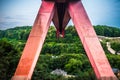 Red bridge, Luxembopurg