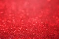 Red bright glitter bokeh background. Sparkle texture Royalty Free Stock Photo