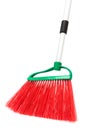 A red broom Royalty Free Stock Photo