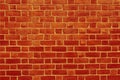 Red brown brick wall abstract background. Texture of bricks