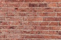 Red brown brick wall outdoor background. Stone texture Royalty Free Stock Photo