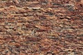 Red brown decorative stone brick wall background
