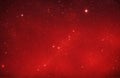 Red brown shiny abstract background with outer space. Twinkling star glow effect background.