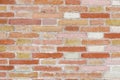 Red Brown Vintage Brick Wall With Horizontal Wide