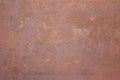 Red brown zinc rust background. Royalty Free Stock Photo
