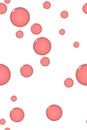 red bubbles Royalty Free Stock Photo