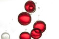 Red bubbles Royalty Free Stock Photo