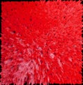 Red Bubbles Background Abstract Shapes Royalty Free Stock Photo