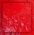 Red Bubbles Background Abstract Shapes Royalty Free Stock Photo