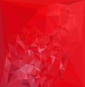 Red Bubbles Background Abstract Shapes Royalty Free Stock Photo