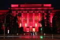 Red building of Kiev National University, Ukraine Royalty Free Stock Photo